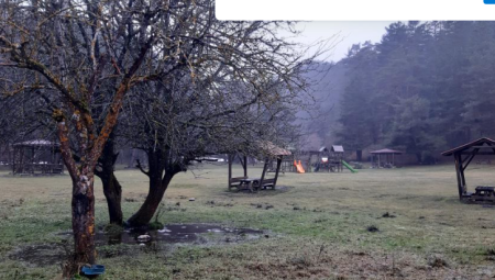 Abant Gölü’nde Yağmur Etkili Oldu