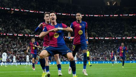 Barcelona, İspanya Süper Kupa Finalinde Real Madrid’i 5-2 Yenerek Şampiyon Oldu